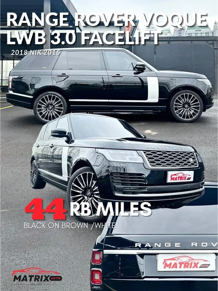 Range Rover Vogue LWB 3.0 Facelift ! Range over vogue ! Voque !