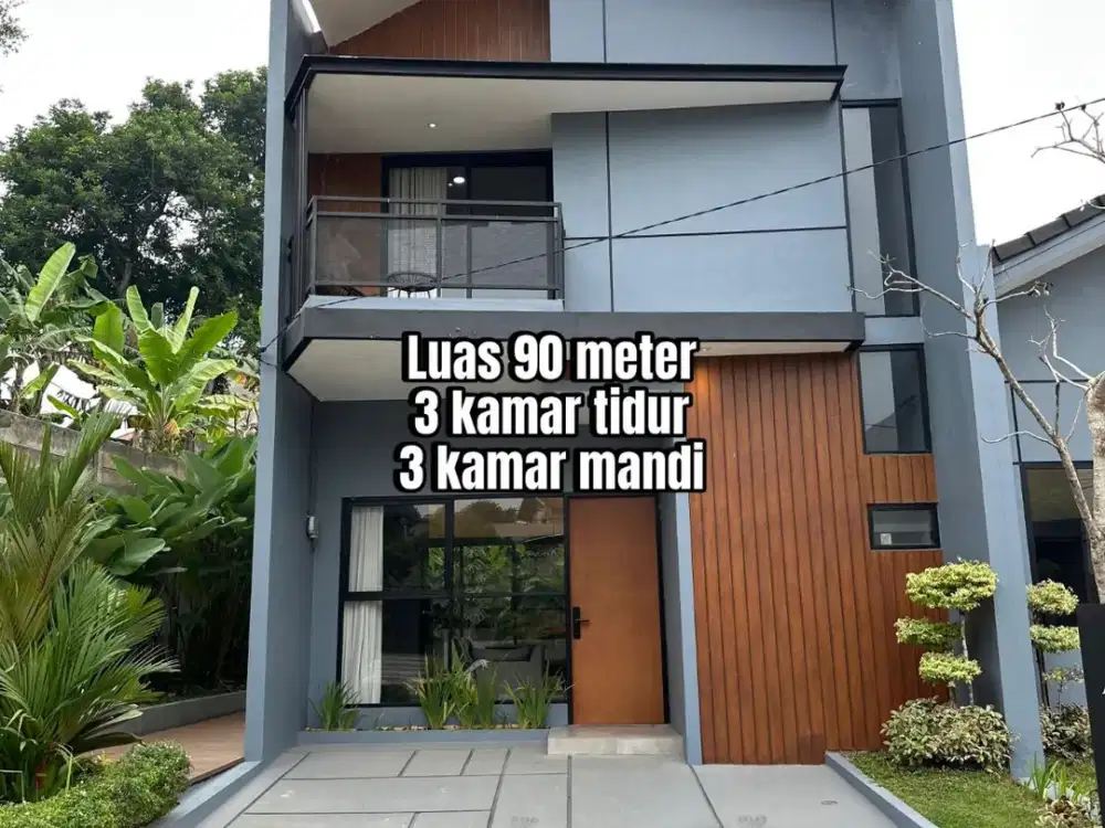 Rumah Modern Avoria Estate Bogor 2 Lantai Siap Huni Lokasi Strategis
