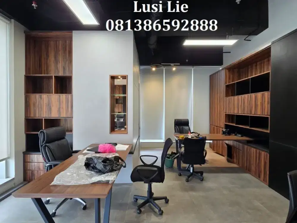Office Gold Coast Pik luas 104 m semi furnished rapi