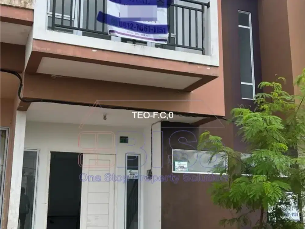 Rumah Town House Mediterania Asri 2 Lantai – Harga Terbaik!