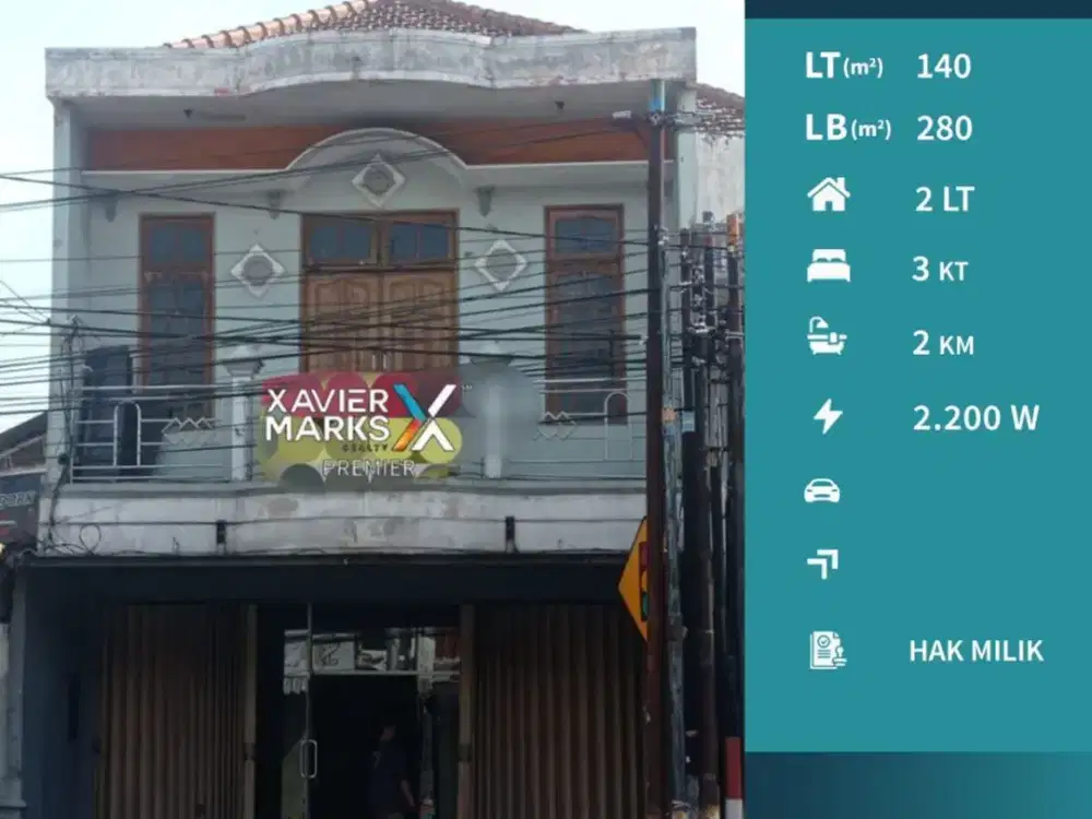 Disewakan Cepat Ruko 2 Lantai di Dinoyo Lowokwaru Kota Malang