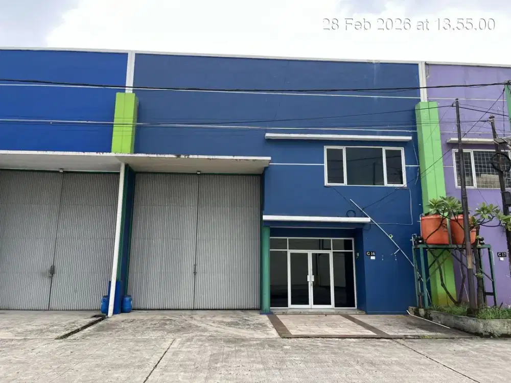 Dijual/disewakan Gudang Siap Pakai di Bitung PKT2