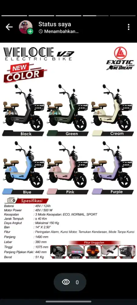 VELOCE V3 PROMO RAMADHAN SALE