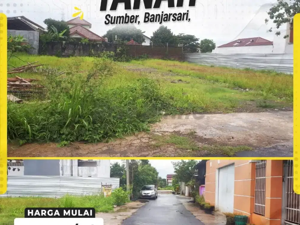 Dijual Tanah Kapling 100meteran Akses Simpangan di Sumber Banjarsari Solo