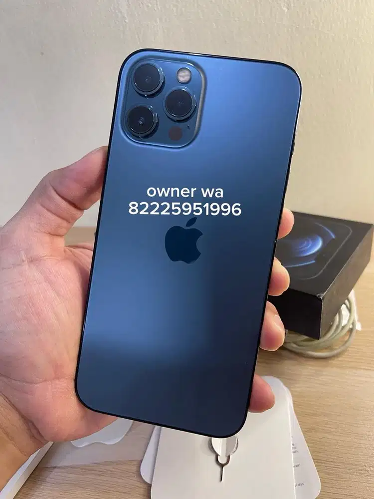 iphone 12 Pro Max 256gb DUAL SIM LANGKA Permanen Jual Cepat