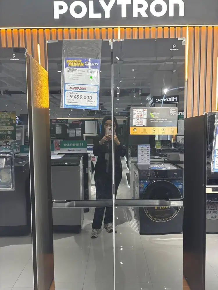 polytron refrigerator 4 doors 436 L