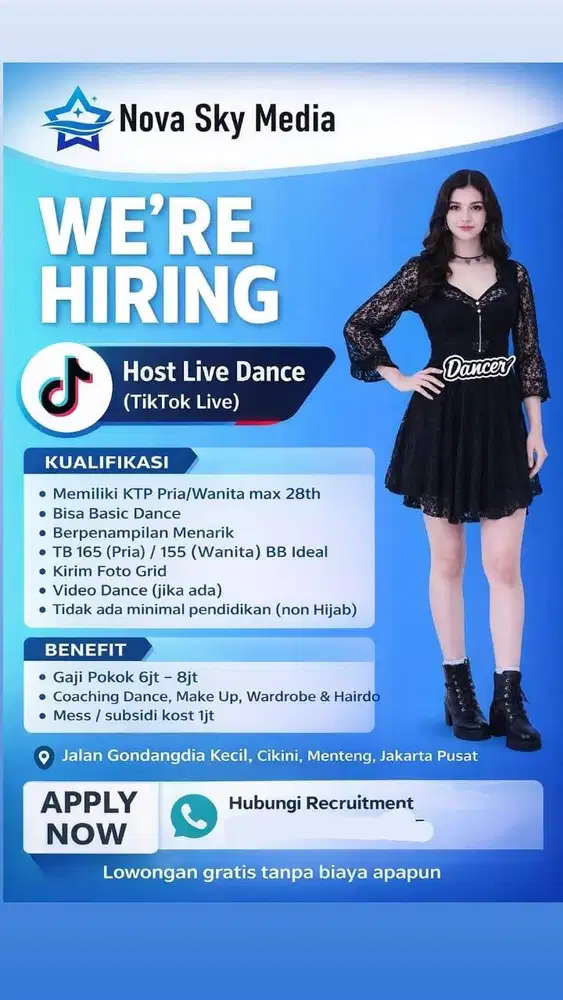 HOST LIVE DANCE