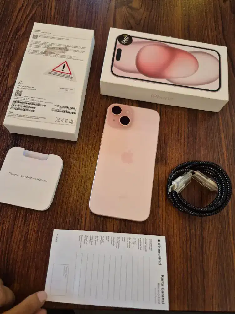 Iphone 15 128gb ibox bh 100%