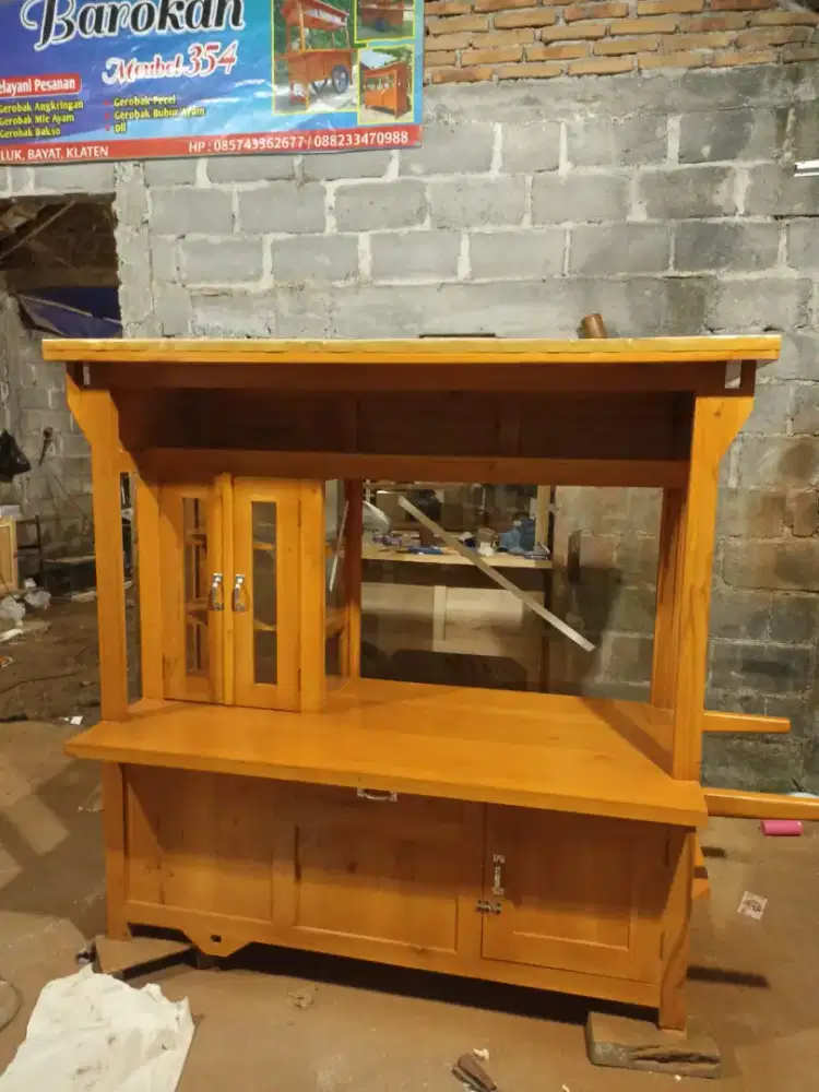 Gerobak Angkringan jg Melayani Pesanan Grobak Bakso Mie Bubur Sate dlL