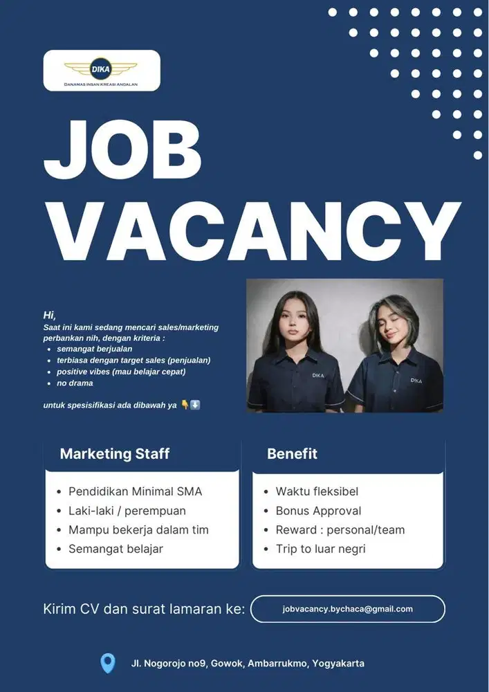 SALES/MARKETING PERBANKAN