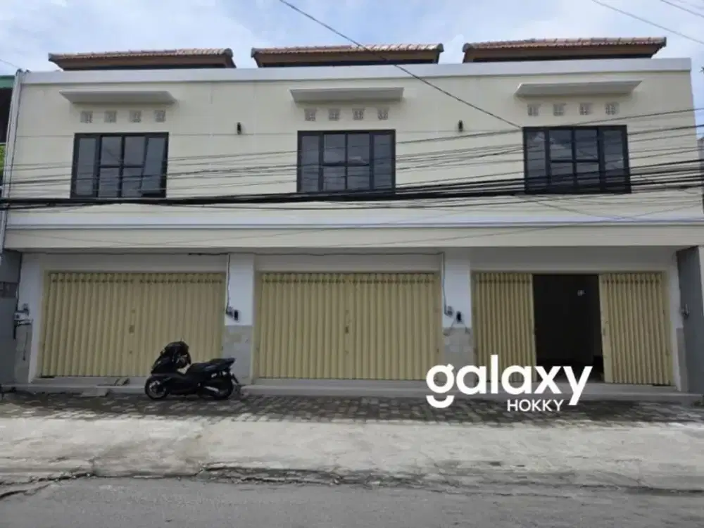 DISEWAKAN RUKO BARU 2 LANTAI GANDENG 3 DI TUKAD PETANU PANJER DENPASAR