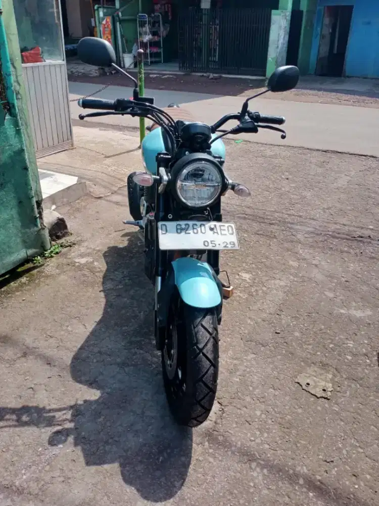 DIJUAL YAMAHA XSR 155 THN 2023 WARNA BIRU