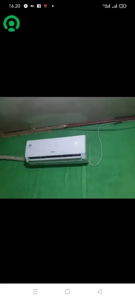 AC GREE 3/4 PK beli dari baru tangan pertama jarang pakai dari 2023