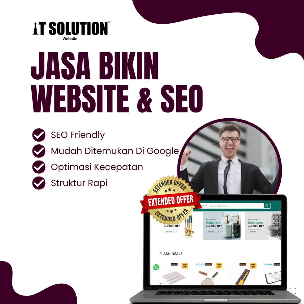 Jasa Bikin Website & SEO – Website Profesional Mudah Ditemukan di Goog