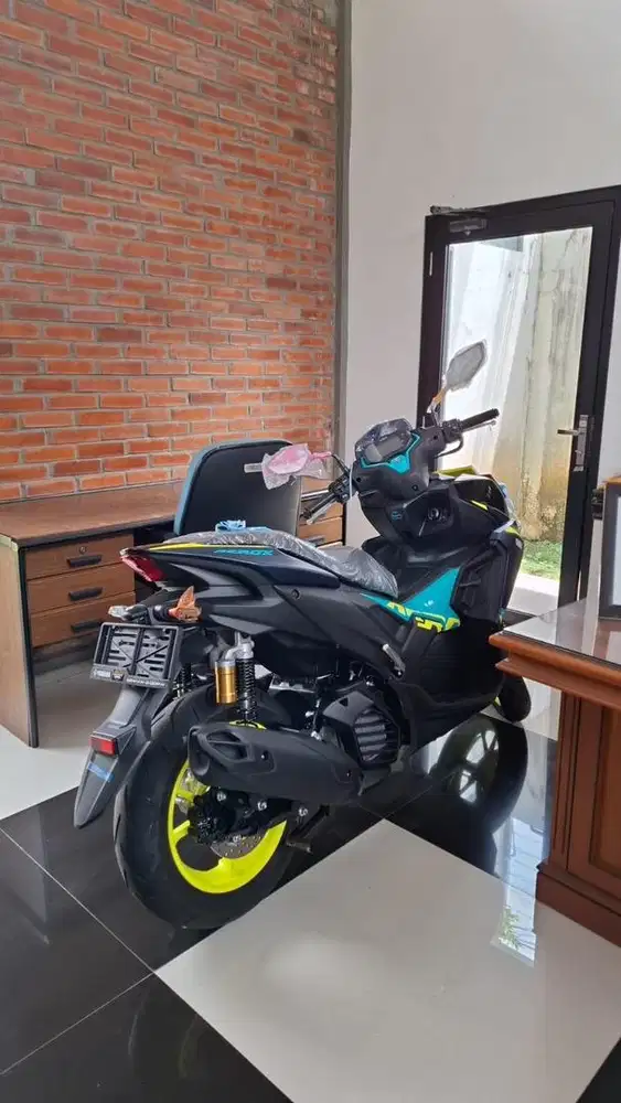 Yamaha aerox cybercity new dapet dari hadiah