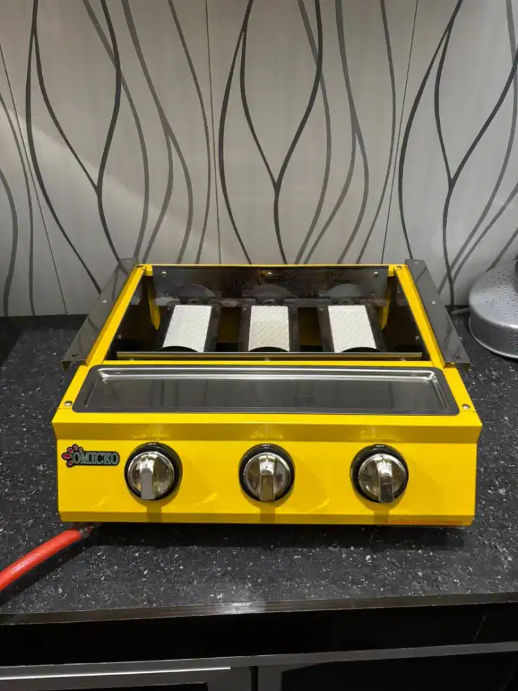 Kompor Pemanggang 3 Tungku Omicko