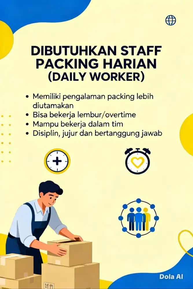 Harian Packing  (DAILY WORKER)