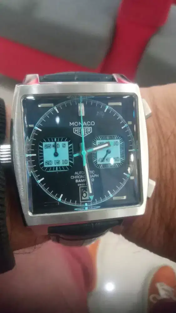 Jual arloji Tag Heuer matic Crono model Tank.