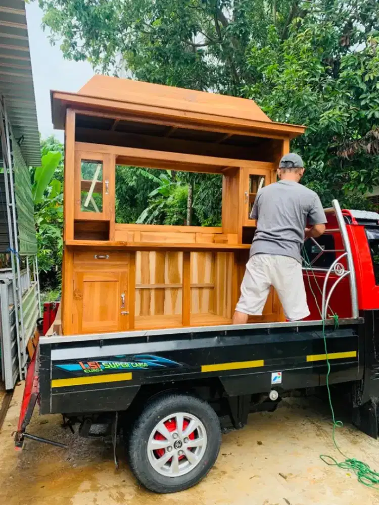 Gerobak Angkringan jg Melayani Pesanan Grobak Bakso Mie Bubur Sate dlL
