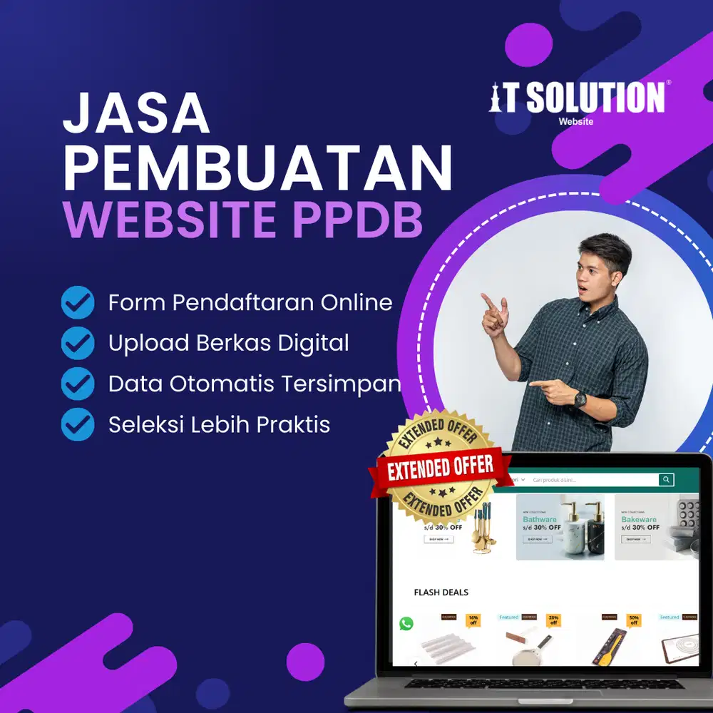 Jasa Pembuatan Website PPDB – Sistem Pendaftaran Sekolah Online