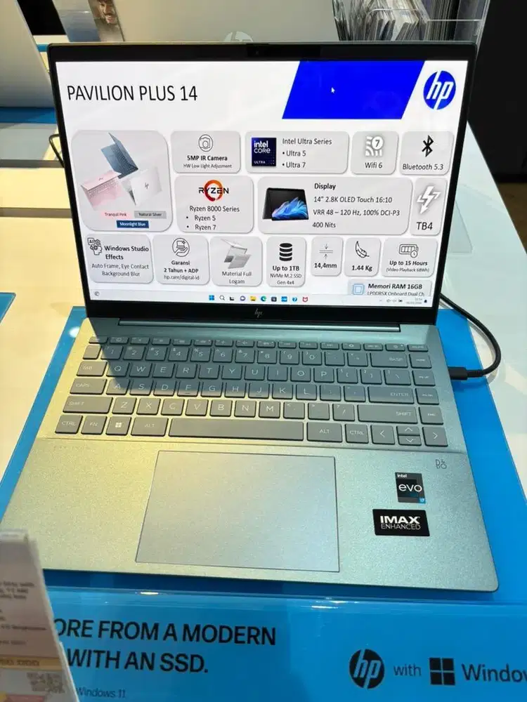 CICILAN LAPTOP HP PAVILION INTEL CORE i7 PROMO BUNGA RINGAN