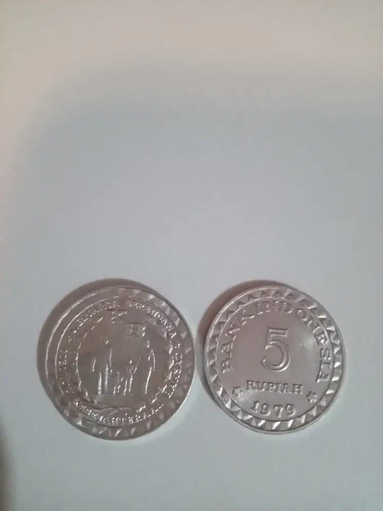 Uang koin 5 rupiah 1979