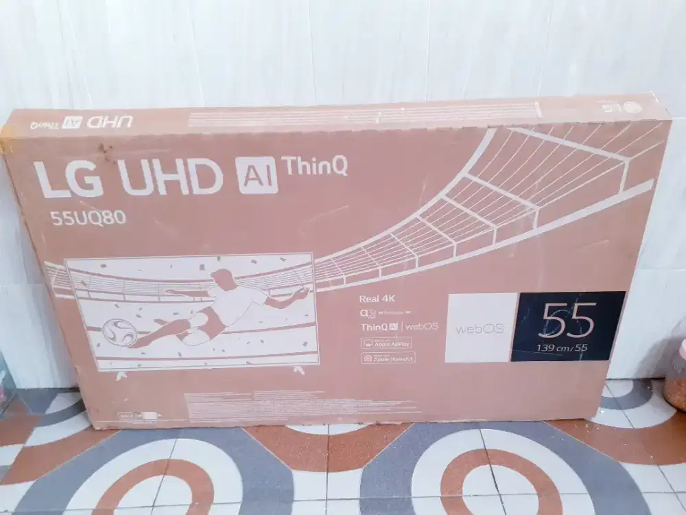 TV SMART LG 55in UHD 4K DIGITAL HD TV NETFLIK YOUTUBE GARANSI