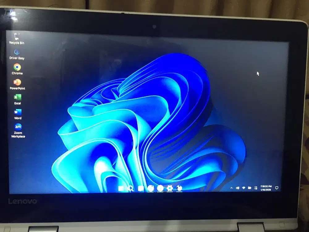 Laptop lenovo yoga 310 4/180gb windows 11pro intel bandung kuliah