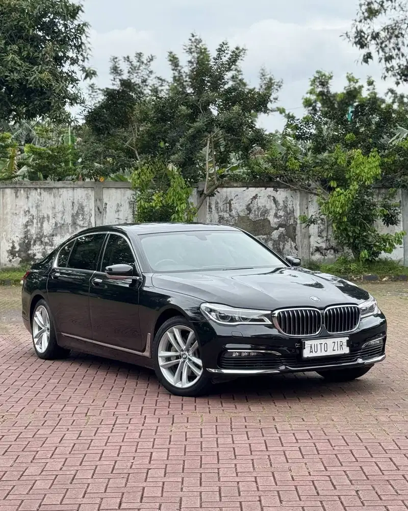 BMW 730Li G12 Hitam 2017 Tdp Murmer Ori Menarik Record Antik Baru