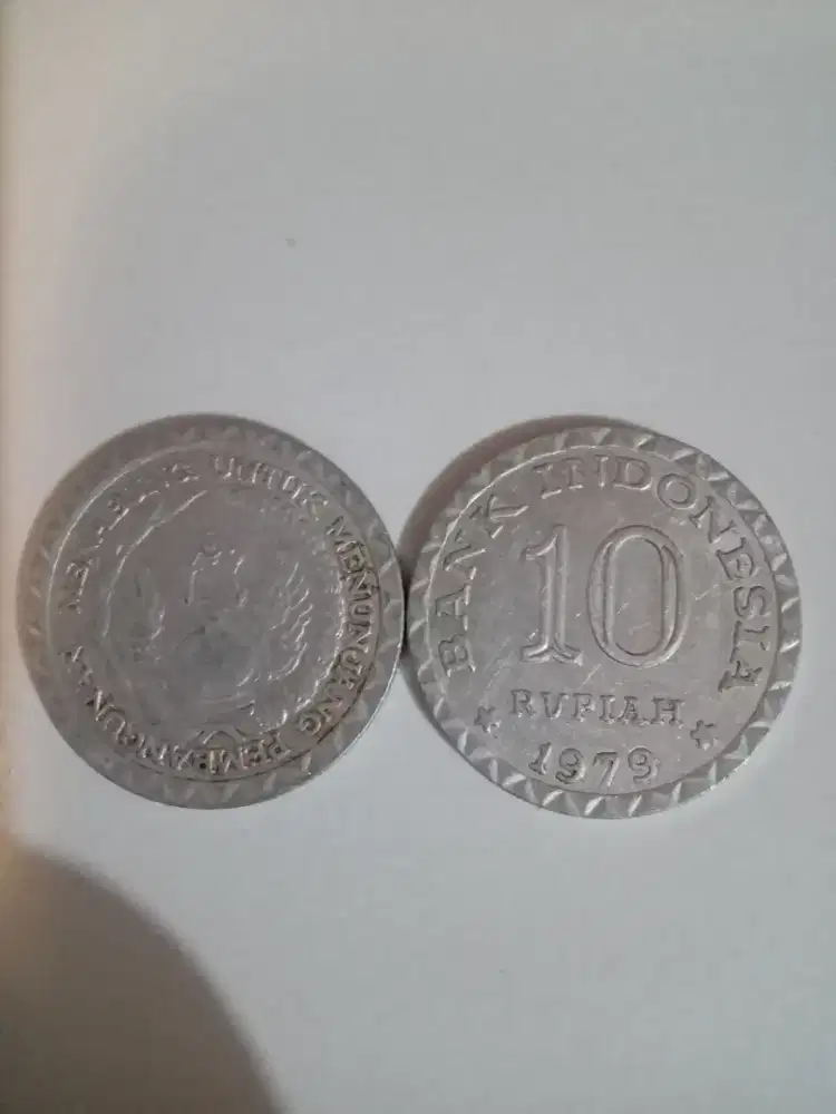 Uang koin 10 rupiah tahun 1979