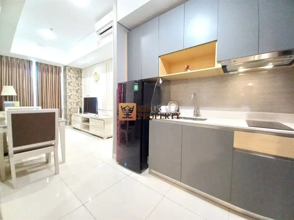 Disewakan Suite Apartemen Taman Anggrek Residences 2BR Furnished Interior Lengkap Siap Huni Hanya Bawah Koper Aja, Connecting Mall TA Tanjung Duren