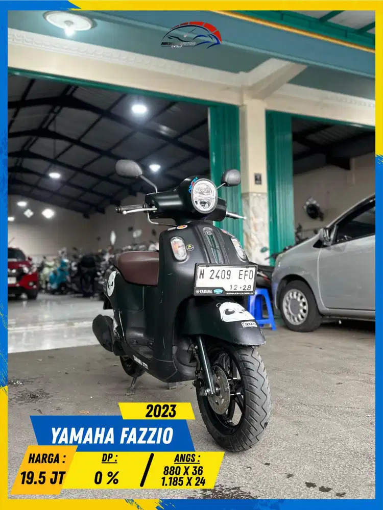 YAMAHA FAZZIO 2023 SIAP NEGO MASZEHH HIKMAH MOTOR KEPUH MALANG