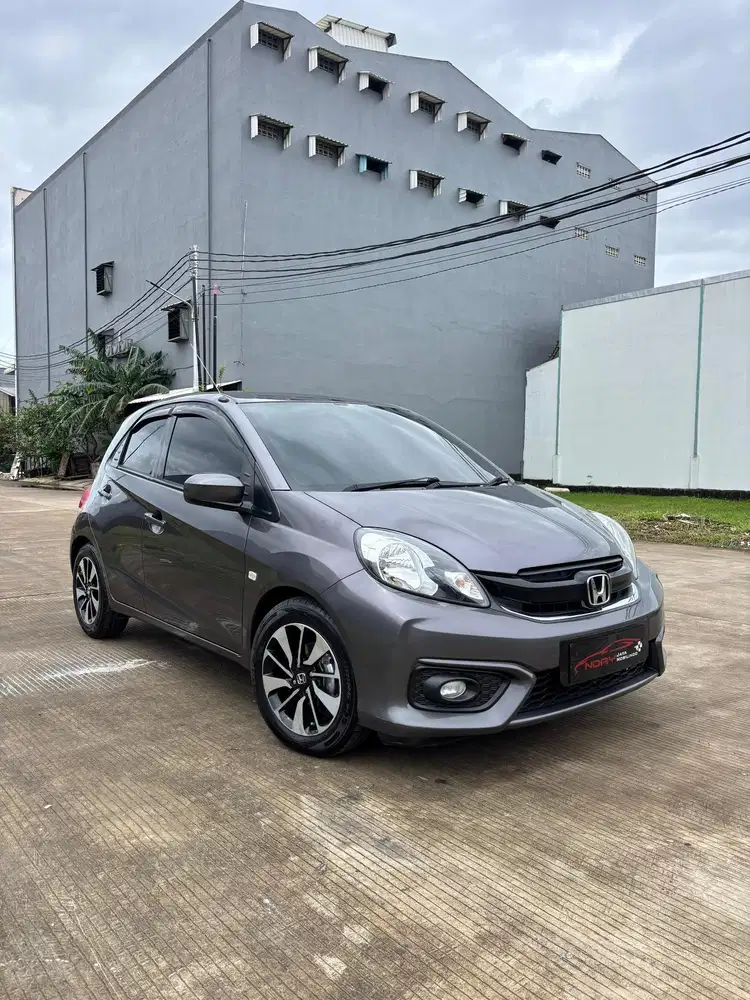 Honda Brio E CVT matic 2017 bekas murah