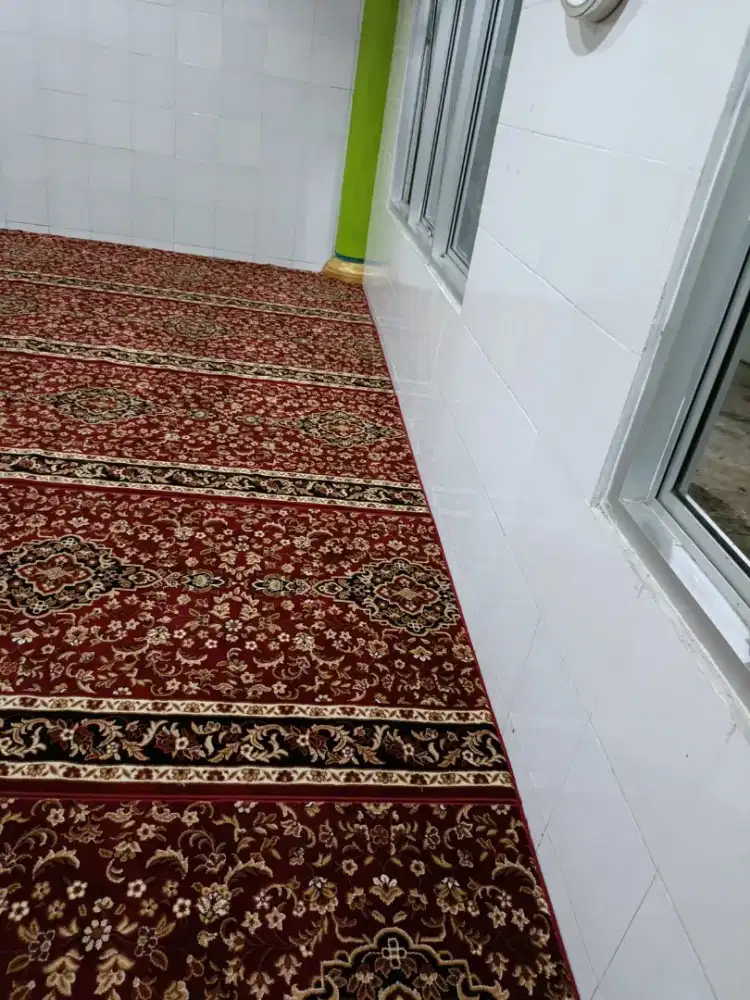 Tersedia Karpet sajadah Masjid import pembelian menyesuaikan kebutuhan