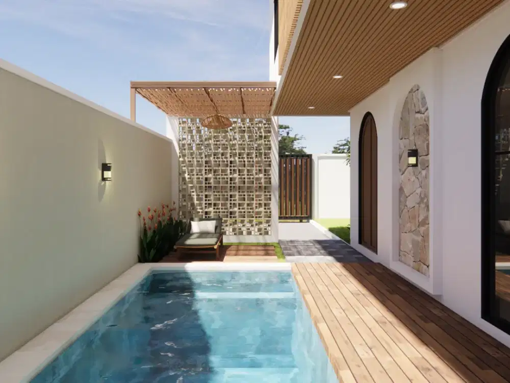 Villa Baru di Ungasan, Design Cantik,Dkt Pantai Melasti,Pandawa