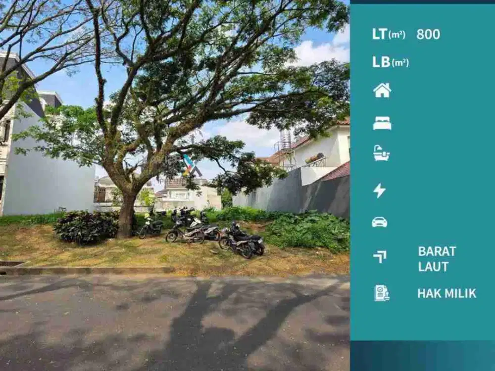 Dijual Tanah Kavling di Boulevard Perumahan Elite Ijen Nirwana, Kota Malang