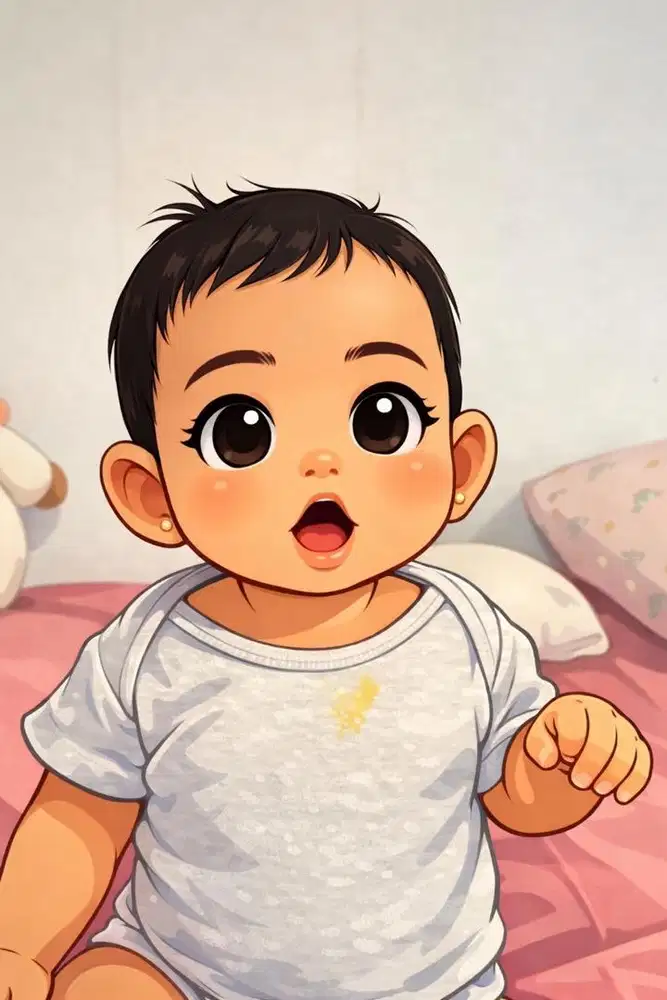 Art+Ngasuh bayi 7 bulan