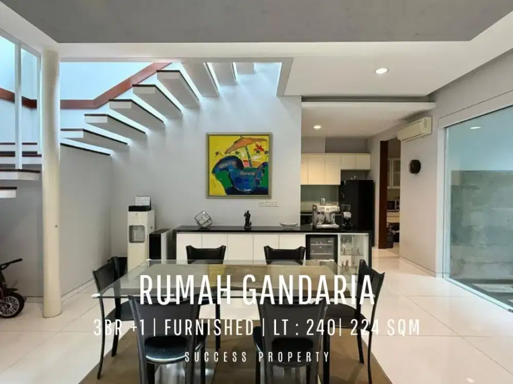For Sell! Rumah Gandaria Hunian Nyaman di Kawasan Premium Kebayoran Baru Siap Huni