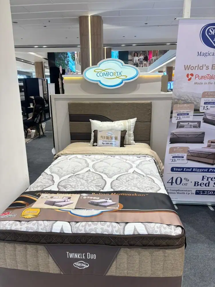 KREDIT SPRINGBED TANPA RIBET , SYARAT HANYA KTP