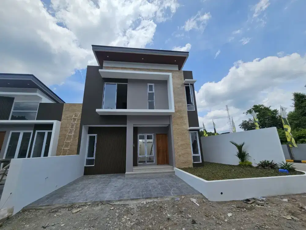 RUMAH DIJUAL 500 JT-AN PERUMAHAN DEKAT UII SIAP HUNI MURAH JALAN KALIURANG