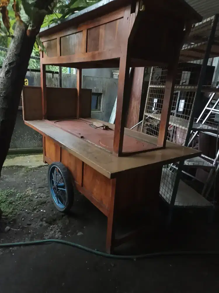 gerobak angkringan bekas bagus