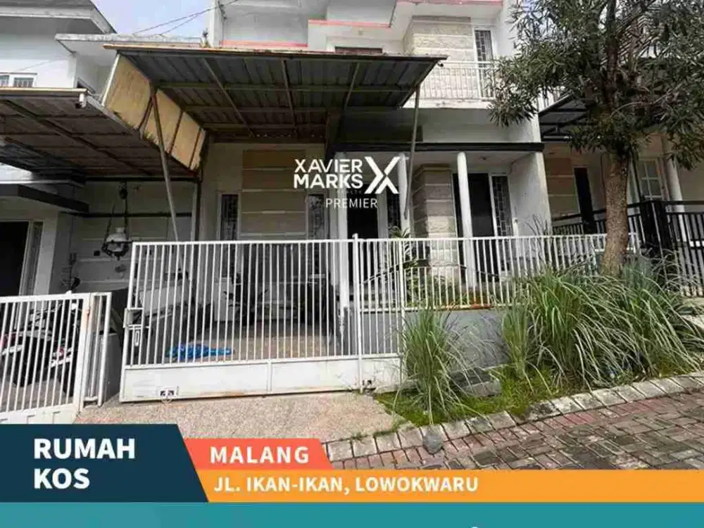 Dijual Rumah Kost Dekat Raya Suhat di Jl Ikan-ikan, Malang