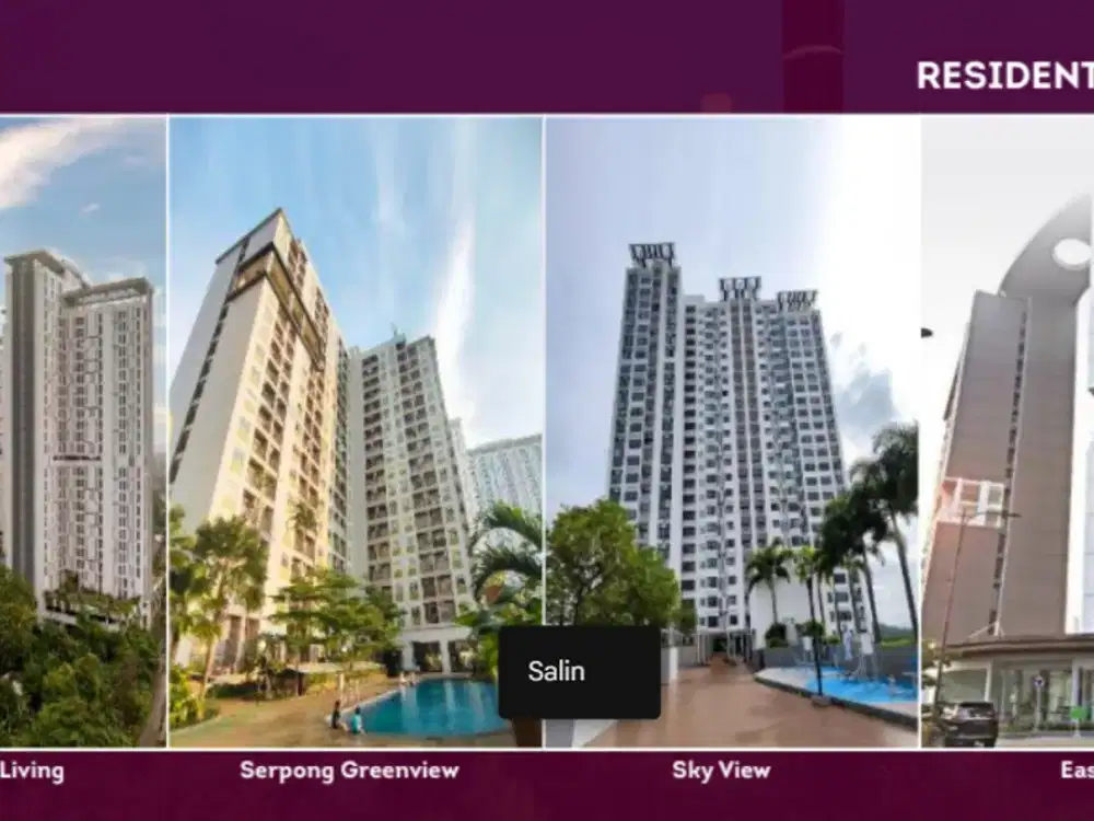 MURAH BANGET! FRESH UNIT APARTEMEN TIPE STUDIO - AKASA BSD CITY!