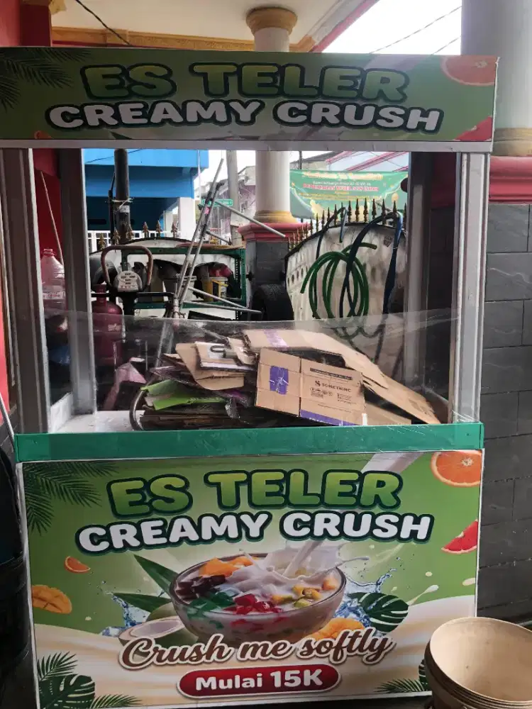 JUAL GEROBAK ES TELLER