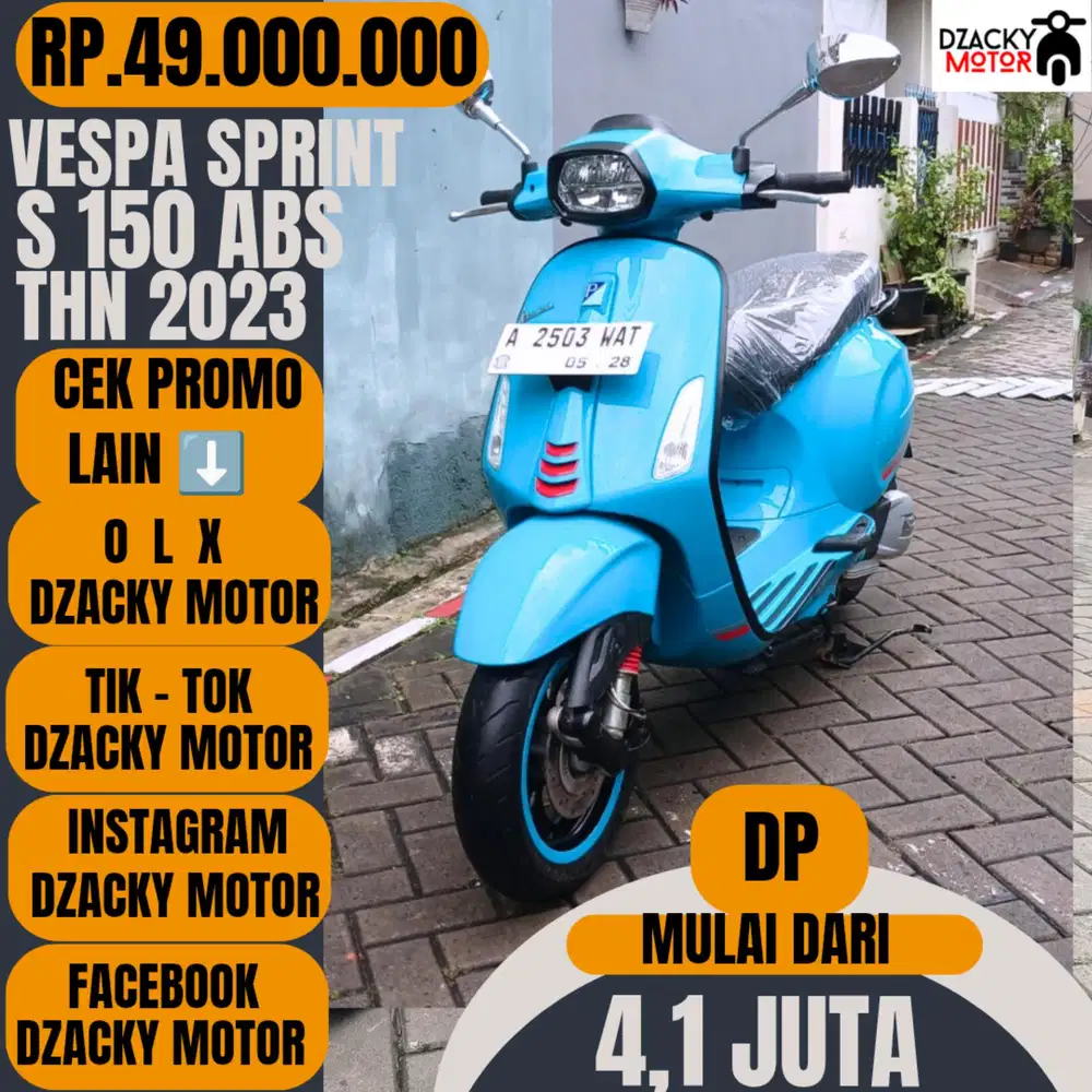 VESPA SPRINT S 150  ABS  2023 SECOND LIKE NEW