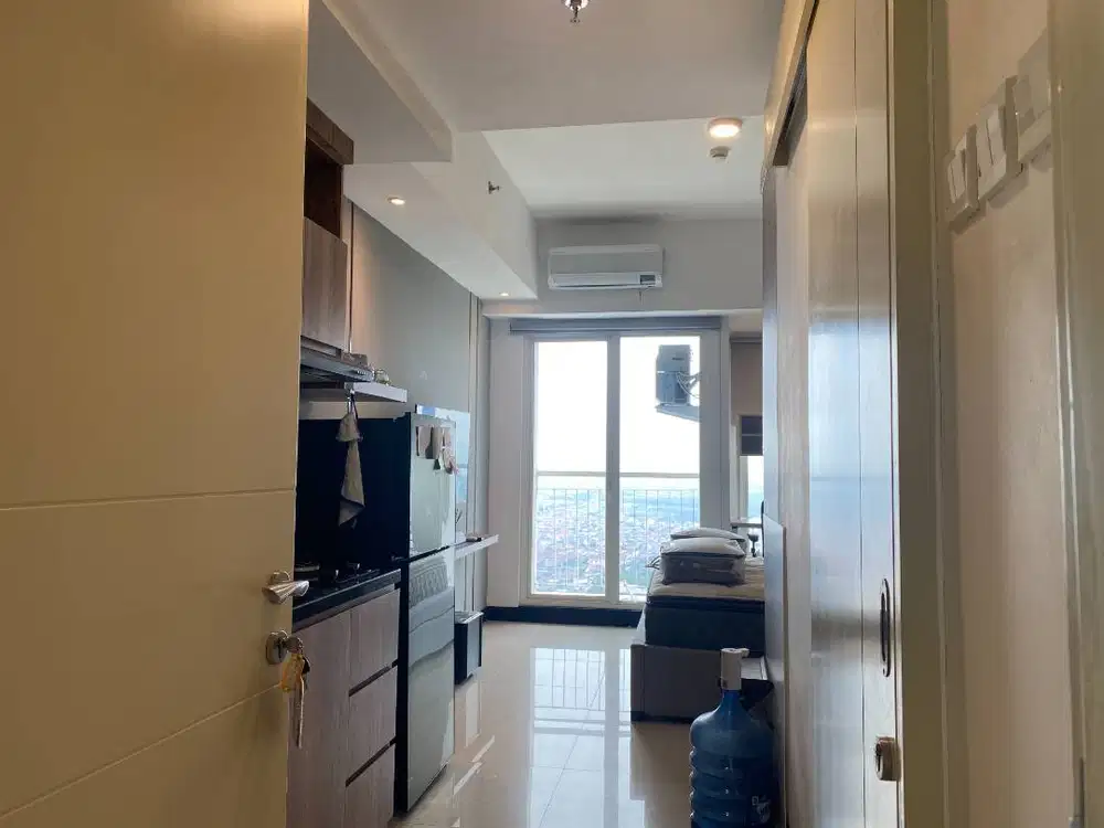 Sewa Apartemen Amor Tower Pakuwon City Mall Studio Full Furnish Lt 37