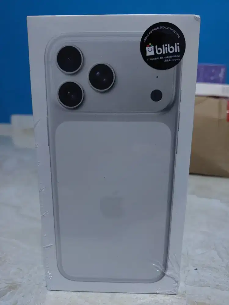 Iphone 17 Pro Max 256GB Silver BNIB