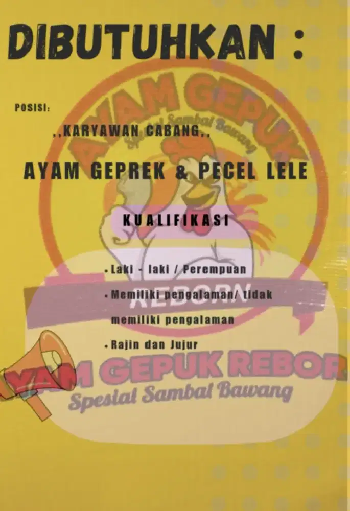 Lowong kerja yg minat dan serius ..langsung DM wa