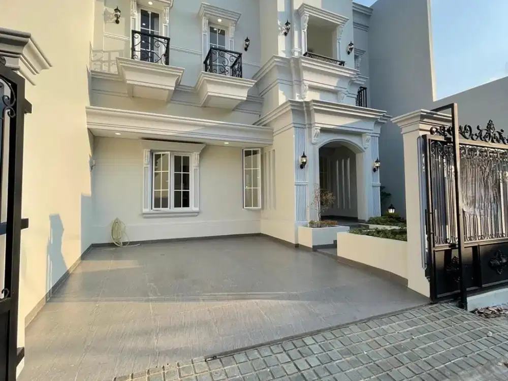 RUMAH CAKEP Komplek DPR Pribadi - Jakarta Barat free kitchen set dan interior TV