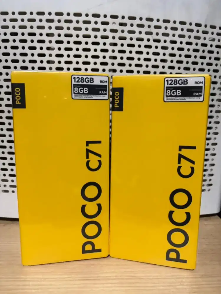 POCO C71 4+4/128GB Baru Segelbox
